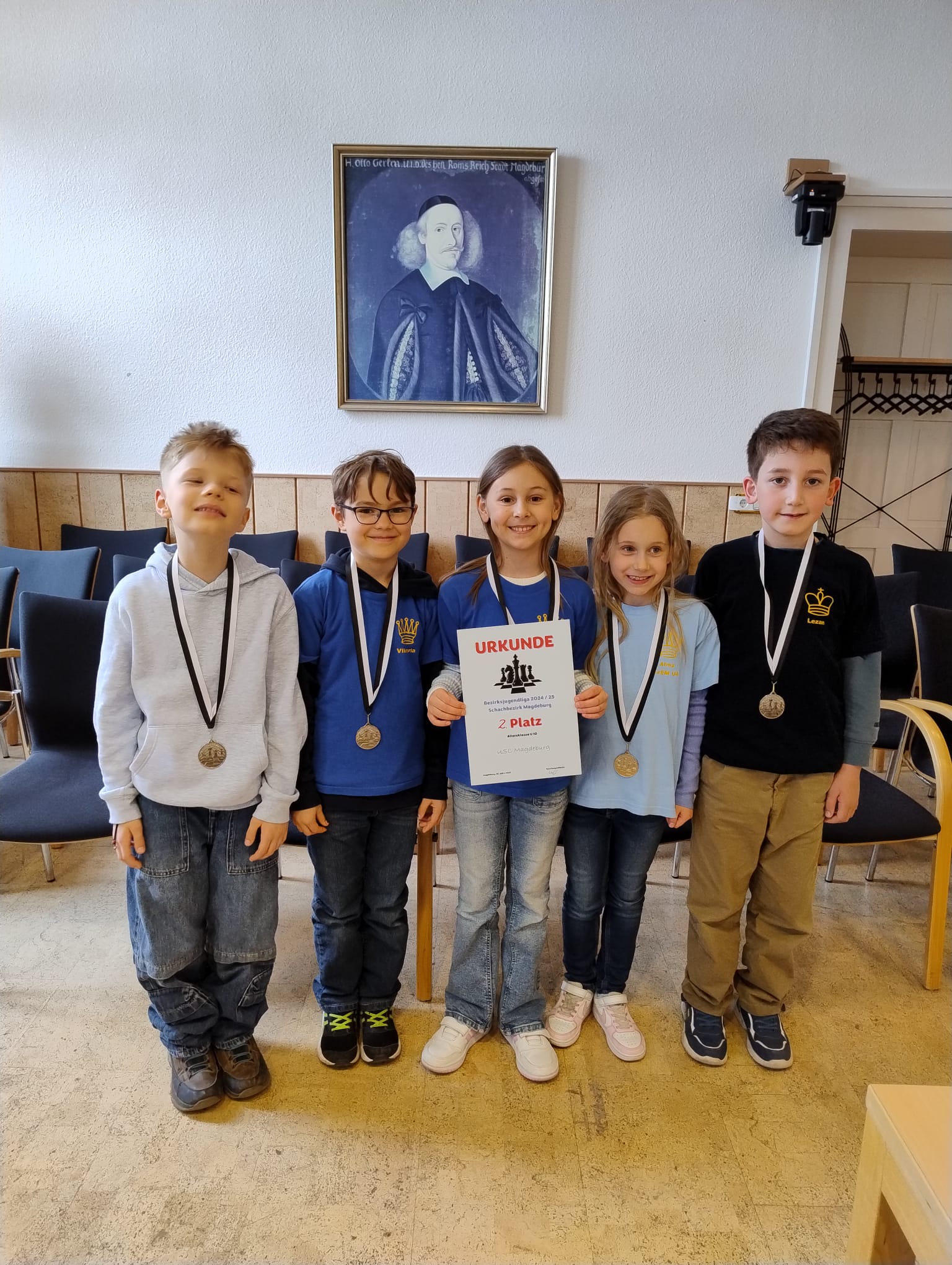 U10 Foto Silbermedaille