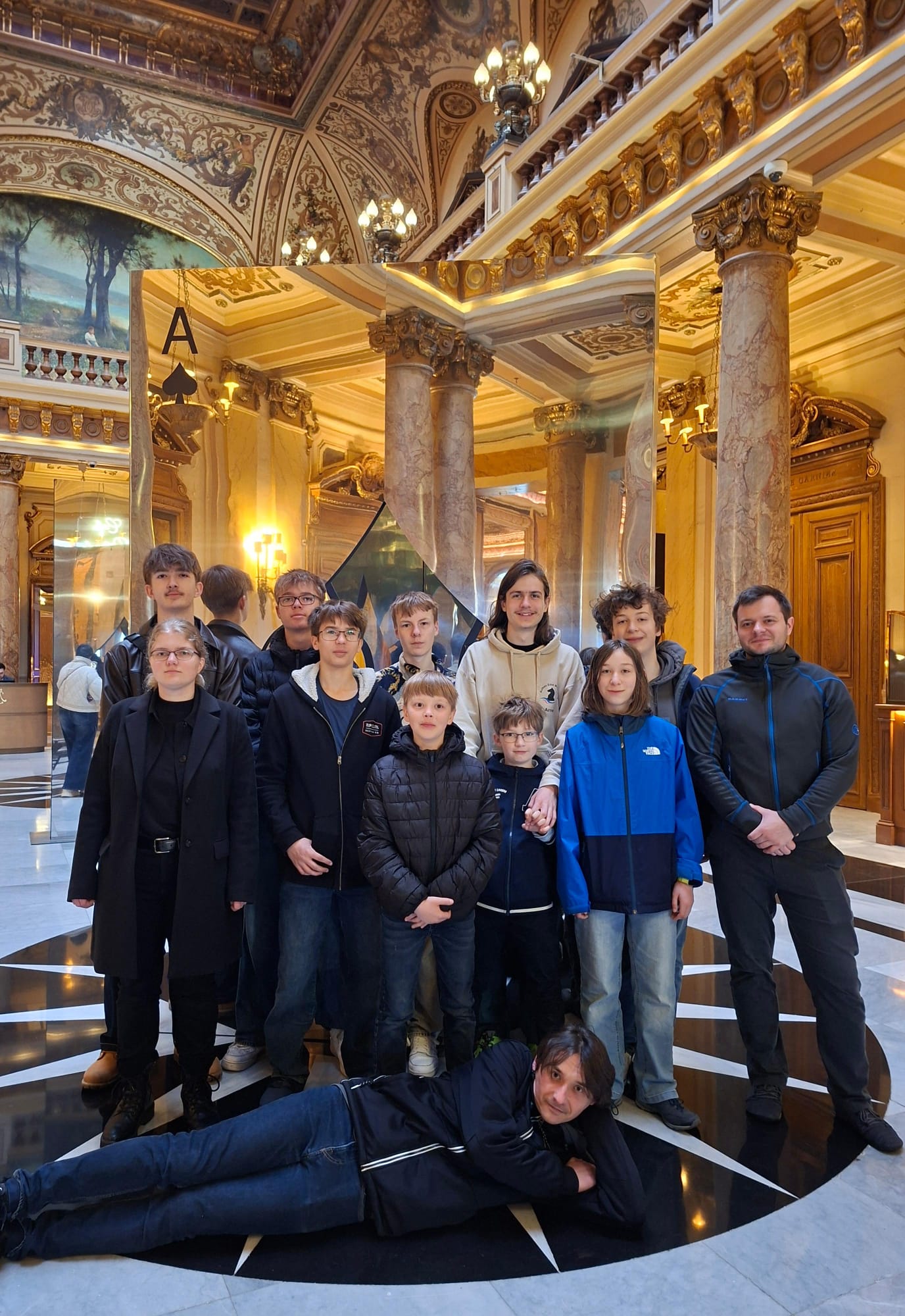 Team im Casino